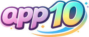 app 10 হোম পেজের লোগো